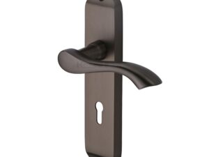 Heritage Brass Algarve Matt Bronze Door Handles (Sold In Pairs)