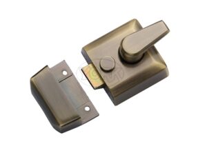 Heritage Brass Rim Cylinder Nightlatch (40Mm Or 60Mm), Antique Brass