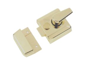 Heritage Brass Rim Cylinder Nightlatch (40Mm Or 60Mm), Satin Brass