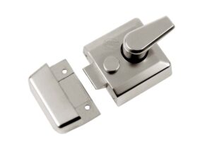 Heritage Brass Rim Cylinder Nightlatch (40Mm Or 60Mm), Satin Nickel