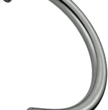 Eurospec 25Mm Diameter Semi Circular Pull Handle, 250Mm Centres, Satin Finish