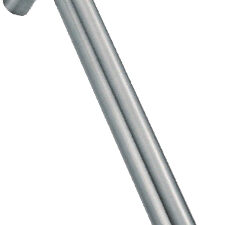 Eurospec Straight T Pull Handles (25Mm Diameter Bar), Satin Stainless Steel