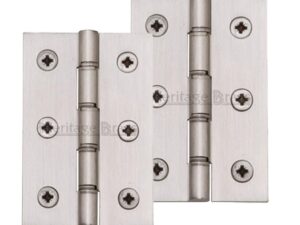 Heritage Brass 3 Inch Double Phosphor Washered Butt Hinges, Satin Nickel (Sold In Pairs)