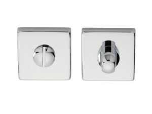 Manital Bathroom Turn & Release On Square Rose, Polished Chrome (Sold In Singles)