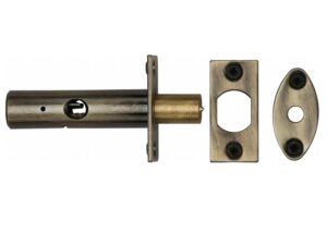 Heritage Brass Hex/Rack Bolt Without Turn, Antique Brass