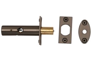 Heritage Brass Hex/Rack Bolt Without Turn, Matt Bronze