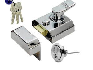 Eurospec Narrow Nightlatches (40Mm Backset), Polished Chrome, Satin Chrome Or Polished Brass