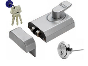 Eurospec Rollerbolt Nightlatches (60Mm Back Set), Polished Or Satin Chrome Or Polished Brass