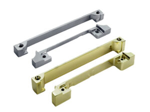 Eurospec Rebate Sets For 5 Lever Dead Locks, Silver Or Brass Finish