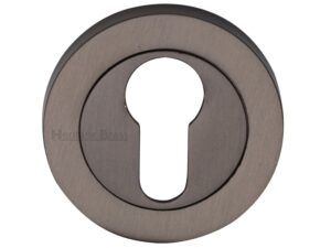 Heritage Brass Euro Profile Key Escutcheon, Matt Bronze