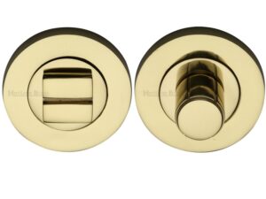 Heritage Brass Round Turn & Release (53Mm Diameter), Polished Brass