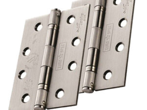 Eurospec Enduro 4 Inch Grade 13 Slim Knuckle Hinges, Polished Or Satin Stainless Steel Finish (Sold In Pairs)