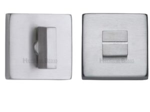 Heritage Brass Square 54Mm X 54Mm Turn & Release, Satin Chrome