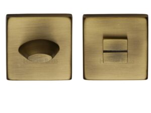 Heritage Brass Square 54Mm X 54Mm Turn & Release, Antique Brass