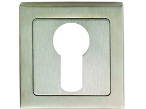 Eurospec Euro Profile Stainless Steel Escutcheons, Polished & Satin Dual Finish