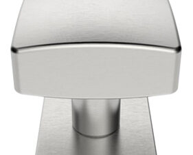 Eurospec Square Centre Door Knob, Satin Stainless Steel