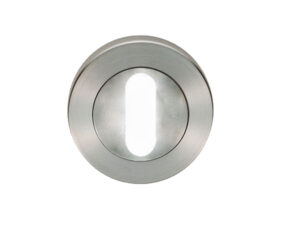 Eurospec Standard Profile Escutcheon, Satin Stainless Steel