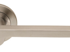 Eurospec Lubecca Satin Stainless Steel Door Handles (Sold In Pairs)