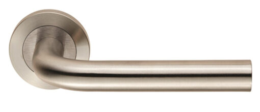 Eurospec Spira Satin Stainless Steel Door Handles (Sold In Pairs)