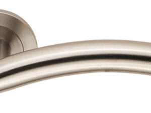 Eurospec Dresda Satin Stainless Steel Door Handles (Sold In Pairs)