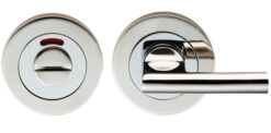 Eurospec Dda Compliant Thumbturn & Release With Indicator, Polished Stainless Steel, Satin Stainless Steel Or Duo Finish