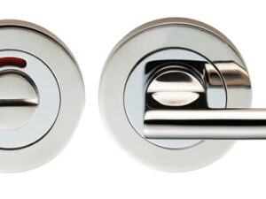 Eurospec Dda Compliant Thumbturn & Release With Indicator, Polished Stainless Steel, Satin Stainless Steel Or Duo Finish