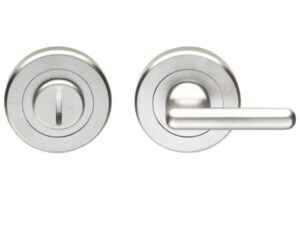 Serozzetta Round Dda Compliant Bathroom Turn & Release, Polished Chrome