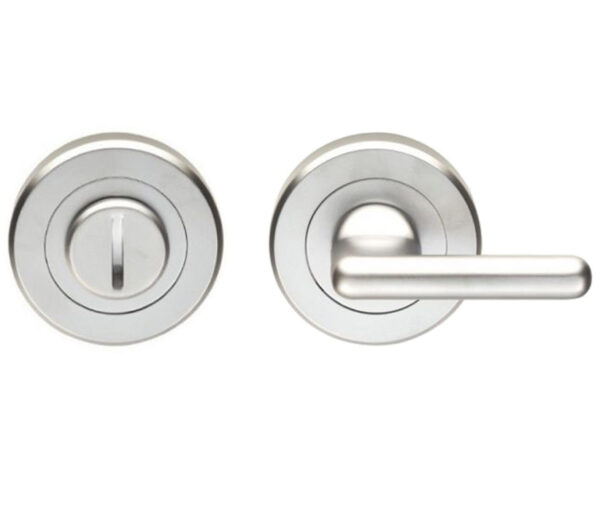 Serozzetta Round Dda Compliant Bathroom Turn & Release, Polished Chrome