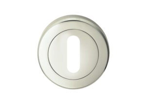 Serozzetta Residential Standard Profile Escutcheon, Polished Nickel