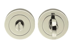 Serozzetta Residential Bathroom Turn & Release, Polished Nickel