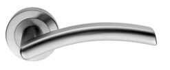 Serozzetta Gris, Satin Chrome Door Handles (Sold In Pairs)