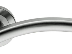 Serozzetta Gris, Satin Chrome Door Handles (Sold In Pairs)