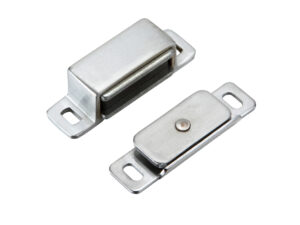 Zoo Hardware Top Drawer Fittings Magnetic Catch, Satin Chrome