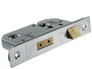 Eurospec Universal Replacement Bathroom Sashlock, Satin Stainless Steel Or Pvd Stainless Brass