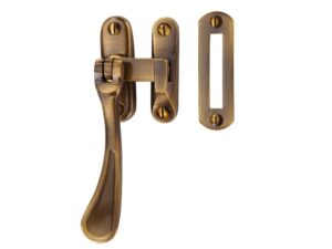 Heritage Brass Mortice & Hook Plate Casement Fastener (126Mm), Antique Brass