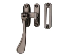 Heritage Brass Mortice & Hook Plate Casement Fastener (126Mm), Matt Bronze