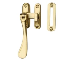 Heritage Brass Mortice & Hook Plate Casement Fastener (126Mm), Satin Brass