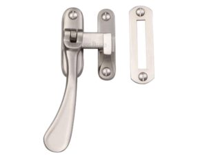 Heritage Brass Mortice & Hook Plate Casement Fastener (126Mm), Satin Nickel