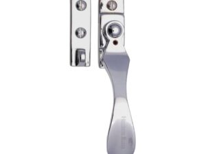 Heritage Brass Wedge Pattern Locking Casement Fastener (127Mm), Polished Chrome