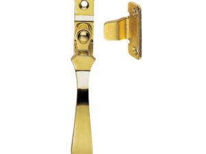 Heritage Brass Wedge Pattern Locking Casement Fastener (127Mm), Polished Brass