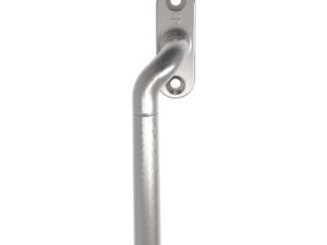 Cranked Locking Espagnolette Handle (Left Or Right Hand), Satin Chrome