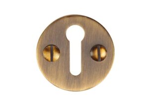 Heritage Brass Standard Key Escutcheon, Antique Brass