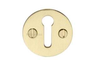 Heritage Brass Standard Key Escutcheon, Satin Brass