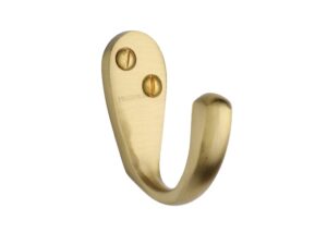 Heritage Brass Single Robe Hook (43Mm Projection), Satin Brass