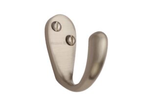 Heritage Brass Single Robe Hook (43Mm Projection), Satin Nickel