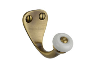 Heritage Brass Single Robe Hook (45Mm Height), Antique Brass