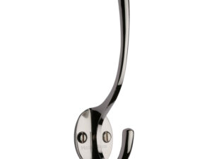 Heritage Brass Hat & Coat Hook (130Mm Height), Polished Nickel