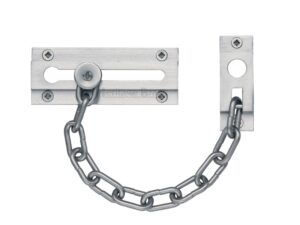 Heritage Brass Door Chain (100Mm), Satin Chrome