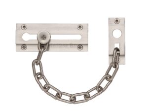 Heritage Brass Door Chain (100Mm), Satin Nickel