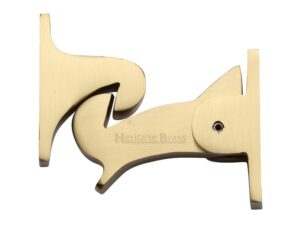 Heritage Brass Gravity Door Latch (83Mm), Satin Brass